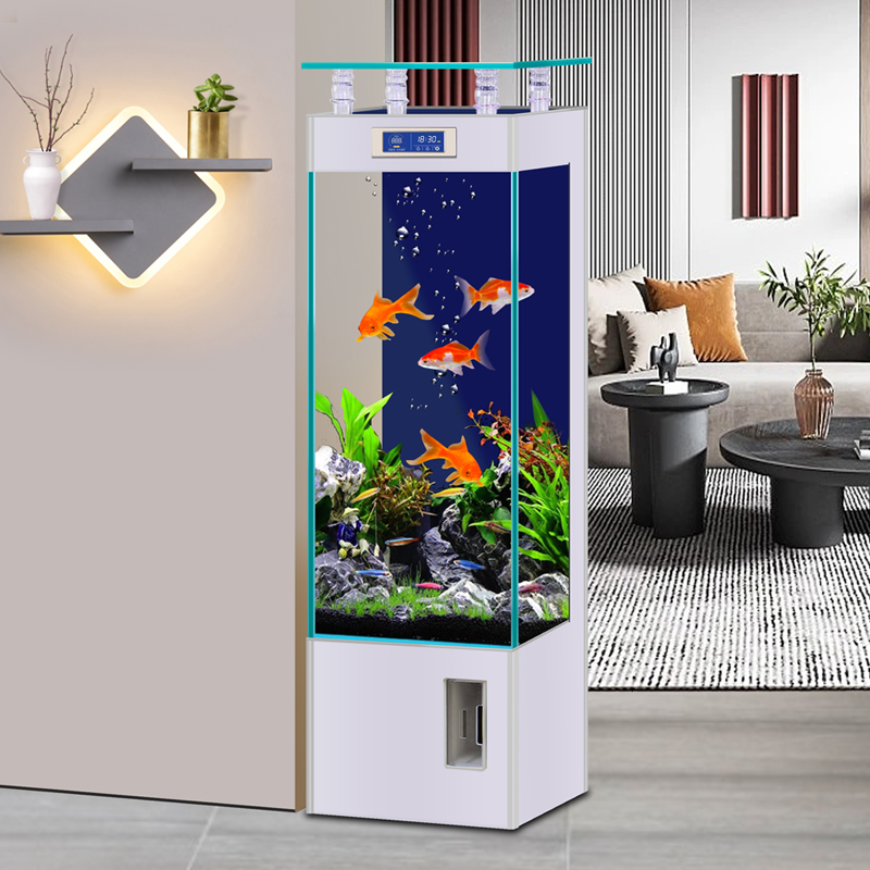 Aquarium Fish Low Maintenance - Ultra Şeffaf Cam Küçük ve Orta