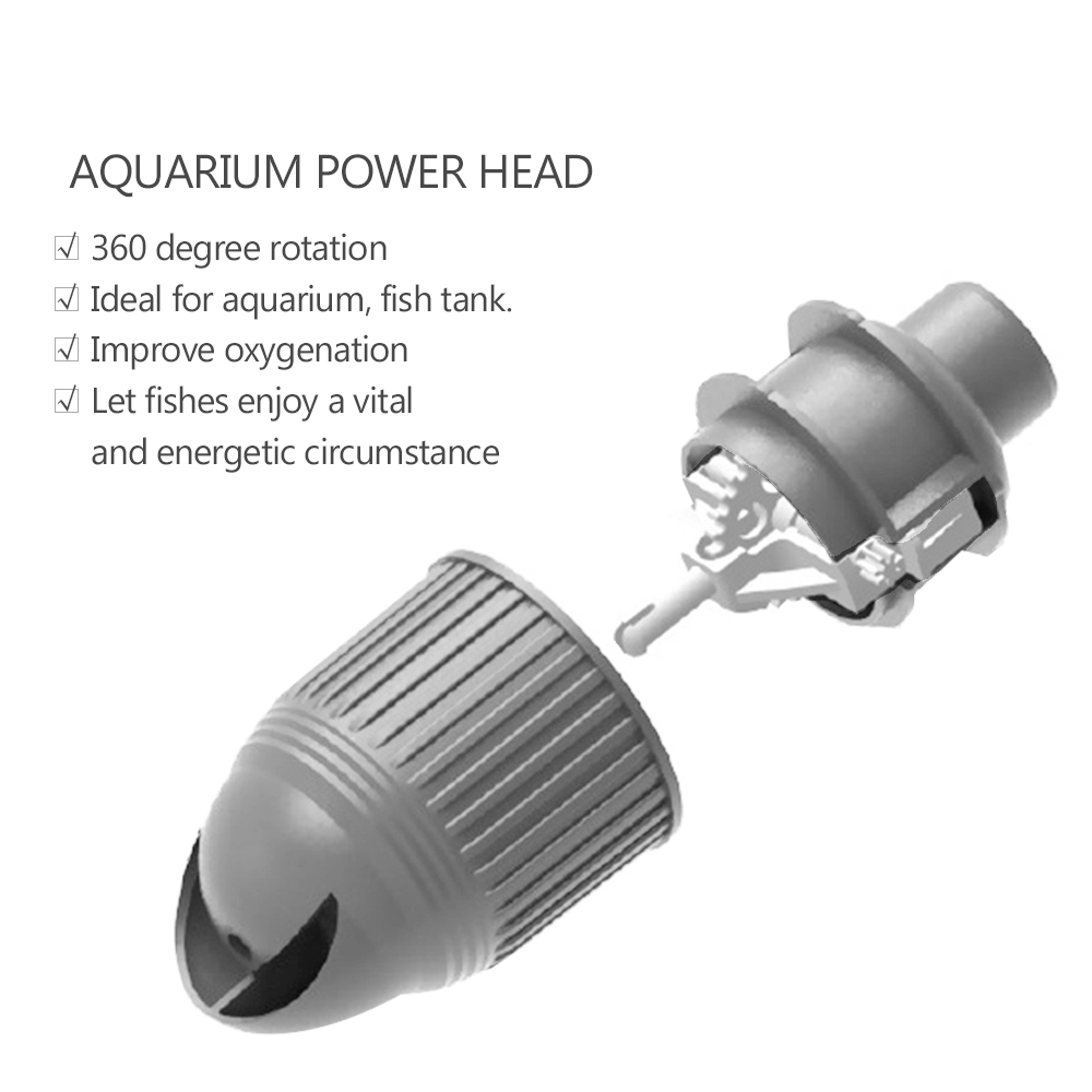 Powerhead Circulation Pump - Akvaryum Güç Kafası Balık Tankı Dalga