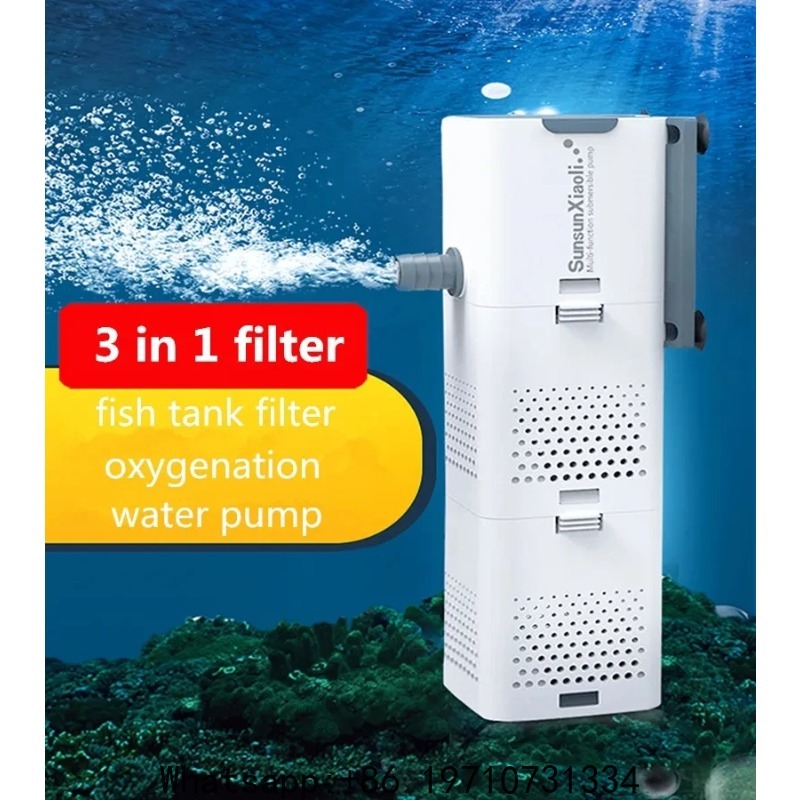 Fish Tank Filter - SUNSUN 3'ü 1 Arada Akvaryum Balık