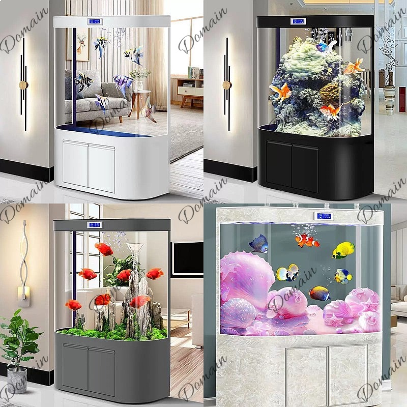 Aquarium Fish Low Maintenance - Büyük Akvaryum Salon Tipi Yerden Tavana