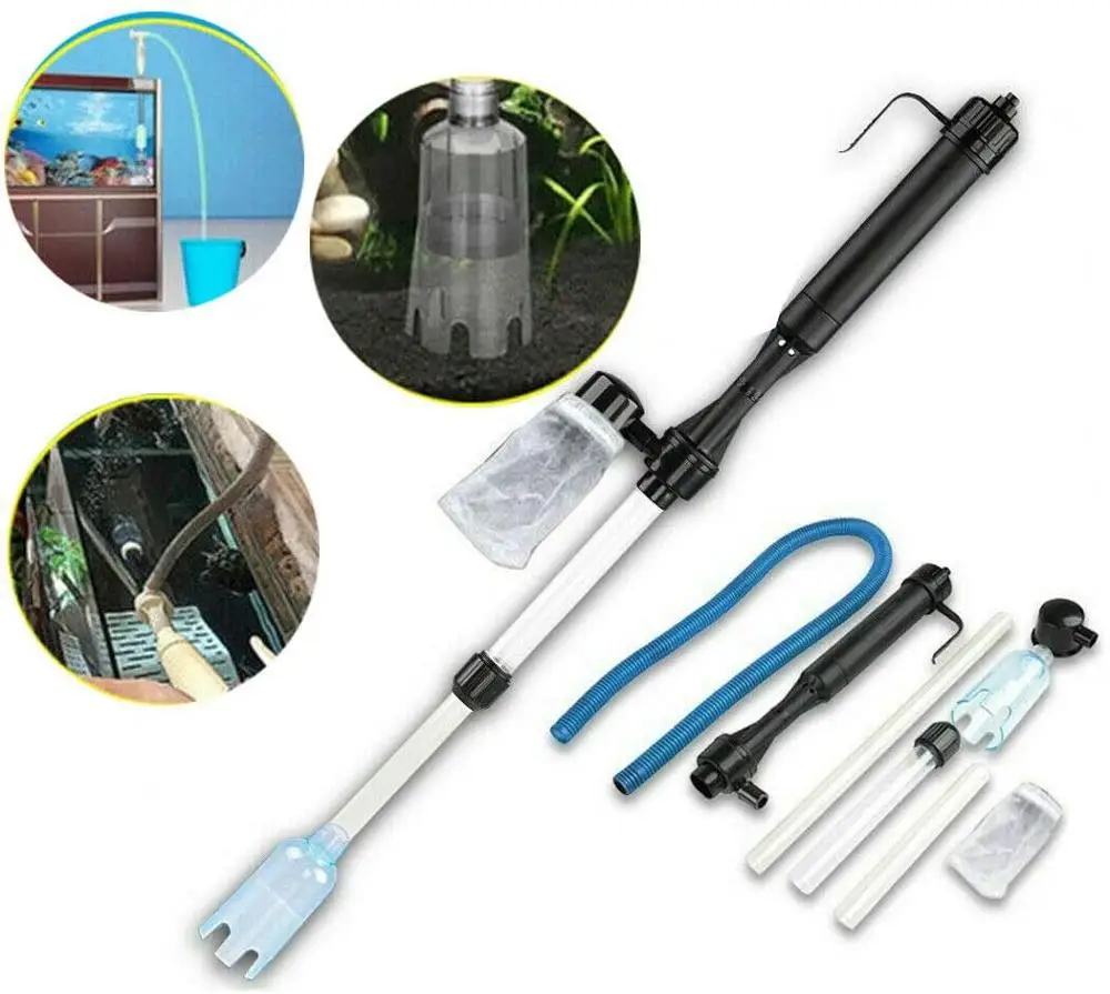 Gravel Vacuum Cleaner - Elektrikli Su Değiştirici Vakum Sifon Pompası