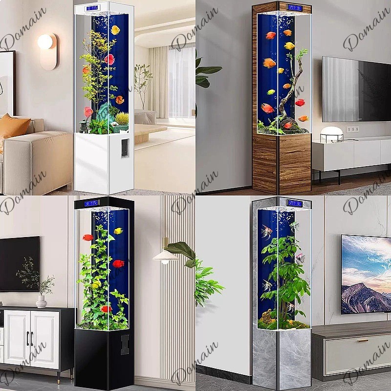 Aquarium Fish Low Maintenance - Özel Tasarım Basit Salon Akvaryumu Ekolojik