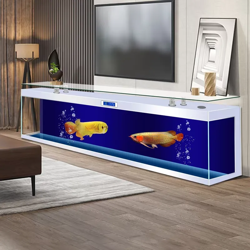 Aquarium Fish Low Maintenance - Kare TV Sehpası Balık Akvaryumu Büyük