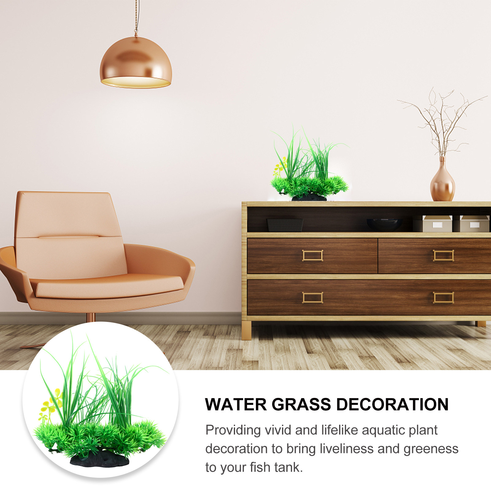 2 Adet Canlı Plastik Yapay Su  - Aquarium Fish Low Maintenance incelemesi ve fiyatı