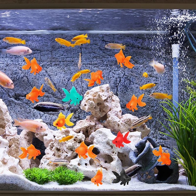 7 parça yapay balık balık kase - Aquarium Fish In Bowl incelemesi ve fiyatı