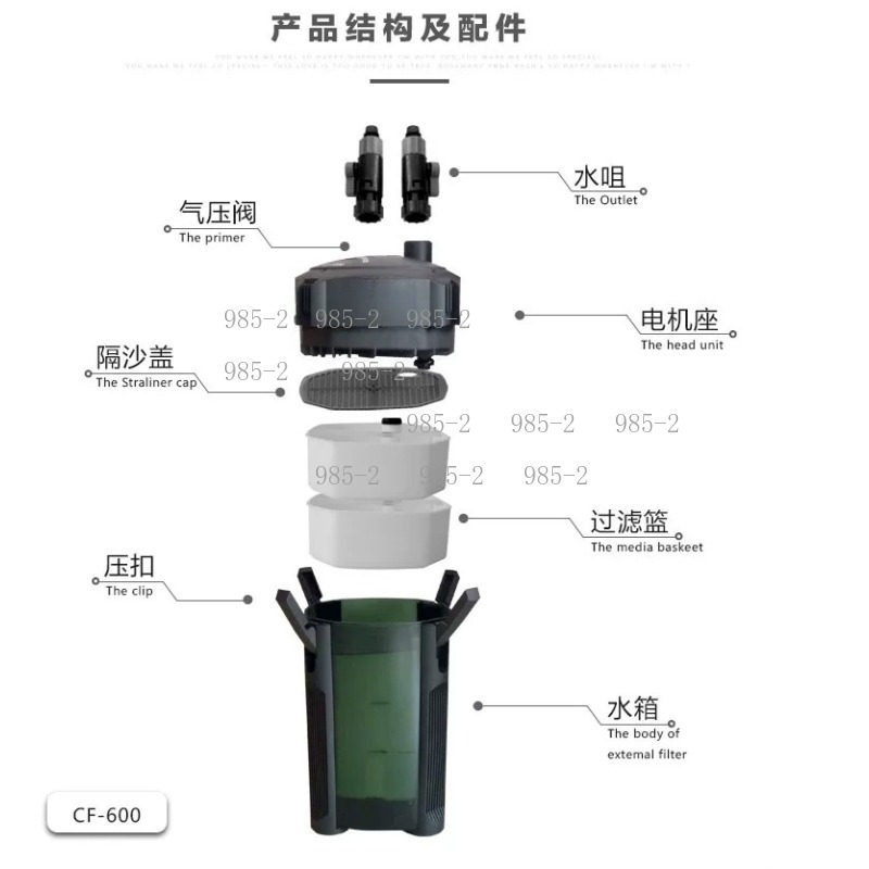 Ultra Sessiz Akvaryum Dış Filt - Fish Tank Filter incelemesi ve fiyatı