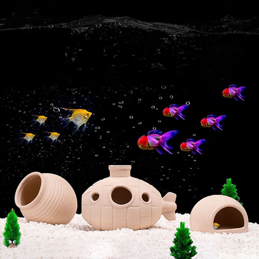 Seramik Akvaryum Karides Sakla - Aquarium Fish Hiding Places incelemesi ve fiyatı