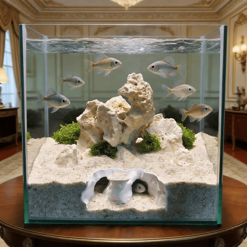 Akvaryum dekorasyonları, balık - Aquarium Fish Hiding Places incelemesi ve fiyatı