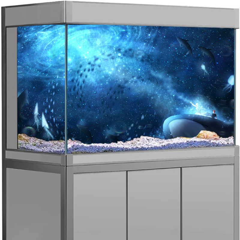 Galaxy Yıldızlı Gökyüzü PVC Ak - Aquarium Fish Wallpaper Hd incelemesi ve fiyatı