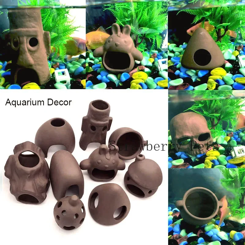Seramik Akvaryum Dekorasyon Ba - Aquarium Fish Hiding Places incelemesi ve fiyatı