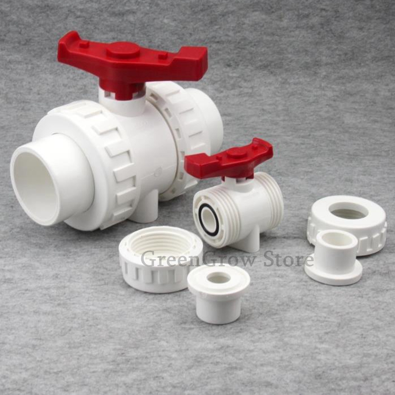 1 adet 20 ~ 63mm PVC küresel v - Aquarium Fish Ball incelemesi ve fiyatı
