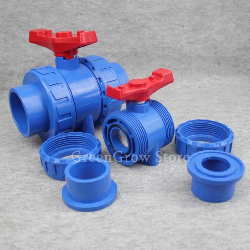 1 adet 20 ~ 63mm PVC küresel v - Aquarium Fish Ball incelemesi ve fiyatı