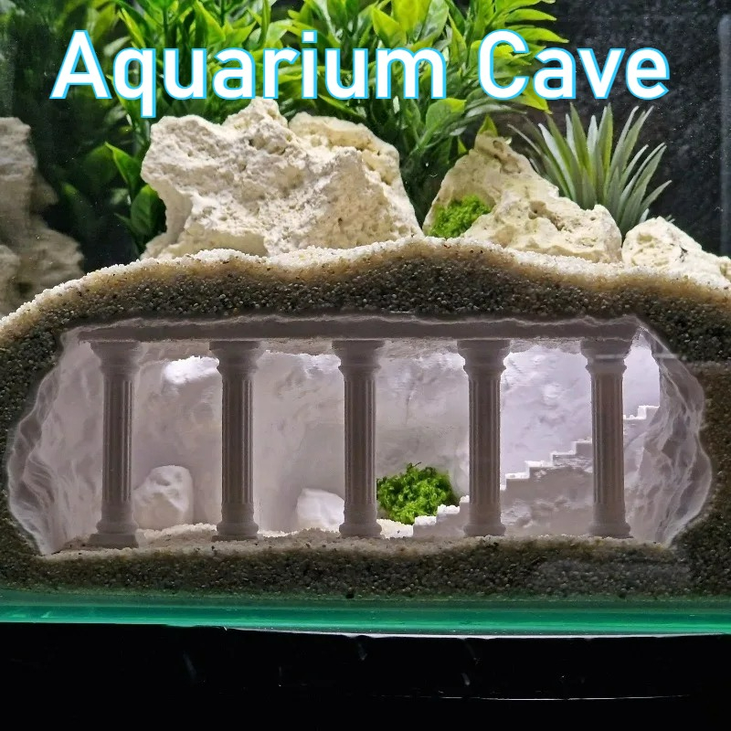 3D Baskılı Balık Tankı Mağaras - Aquarium Fish Hiding Places incelemesi ve fiyatı