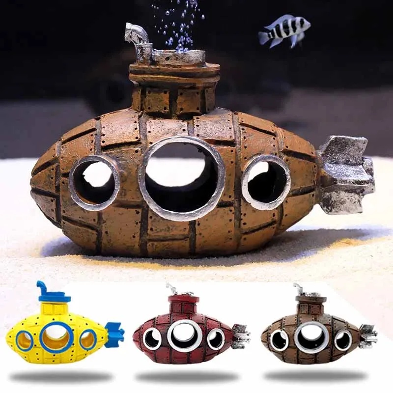 Reçine Denizaltı Süsleri Akvar - Aquarium Fish Hiding Places incelemesi ve fiyatı