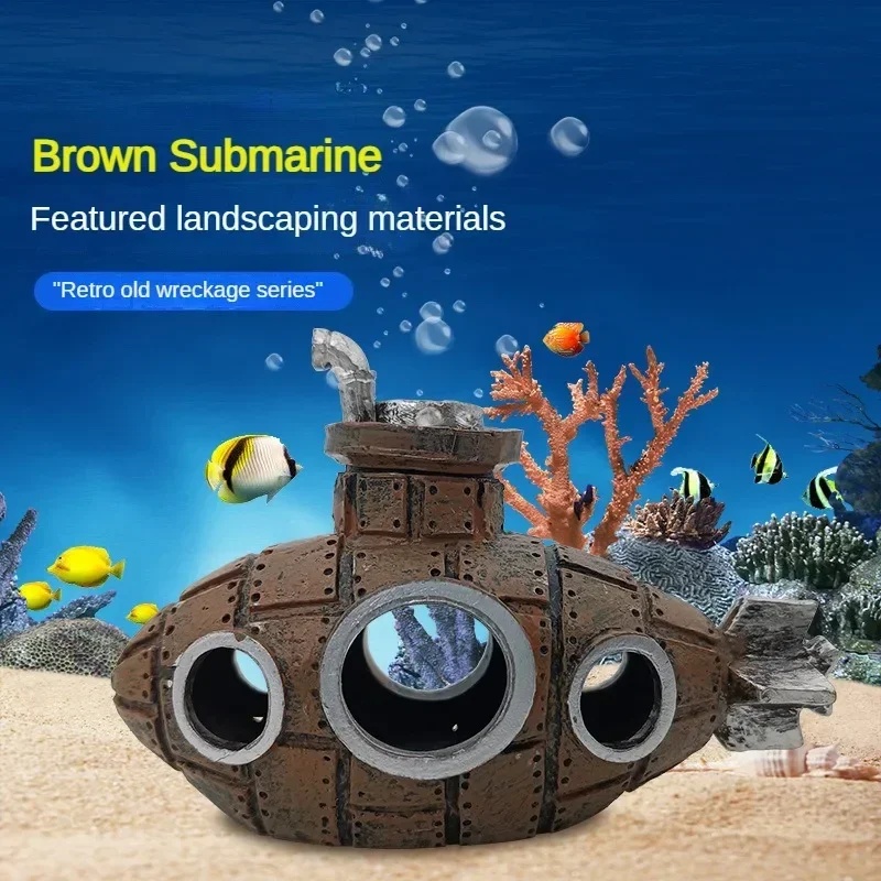 Reçine Denizaltı Süsleri Akvar - Aquarium Fish Hiding Places incelemesi ve fiyatı
