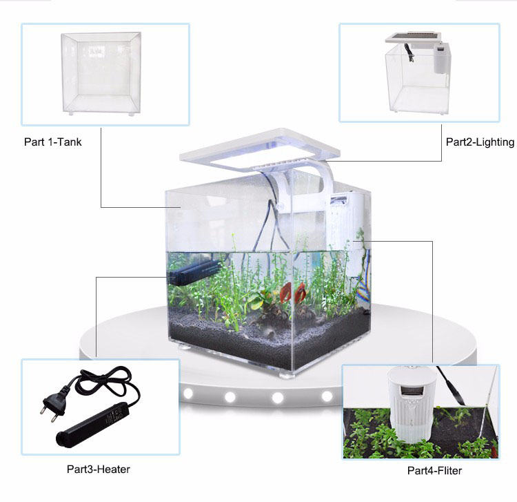 Mini Akrilik (25*25*25cm) Aydı - Aquarium Fish For Sale incelemesi ve fiyatı