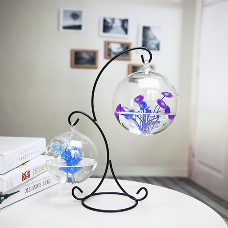 Yaratıcı çift katlı şeffaf ası - Aquarium Fish In Bowl incelemesi ve fiyatı