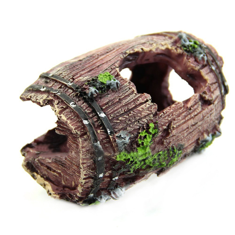 Akvaryum Yapay Varil Mağarası  - Aquarium Fish Hiding Places incelemesi ve fiyatı