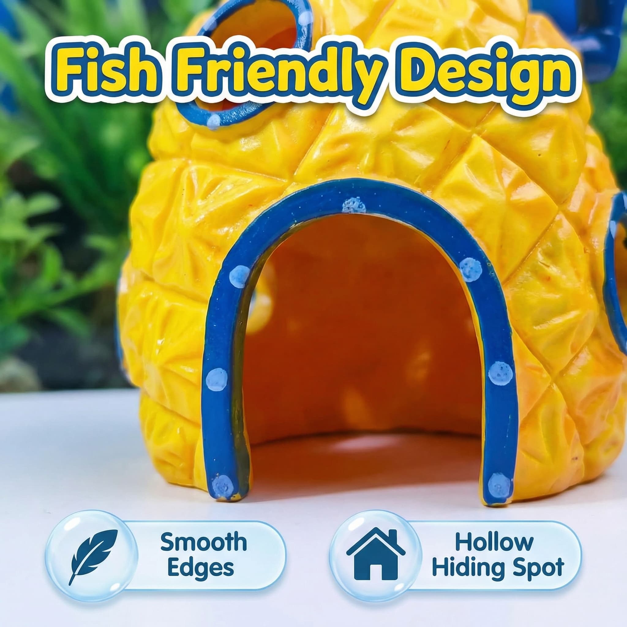 Ananas Evi Akvaryum Dekoru, Be - Aquarium Fish Hiding Places incelemesi ve fiyatı