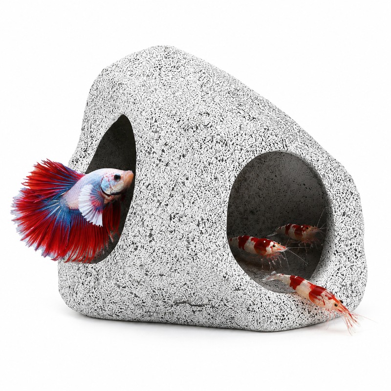 Akvaryum Kaya Mağarası Sığınağ - Aquarium Fish Hiding Places incelemesi ve fiyatı